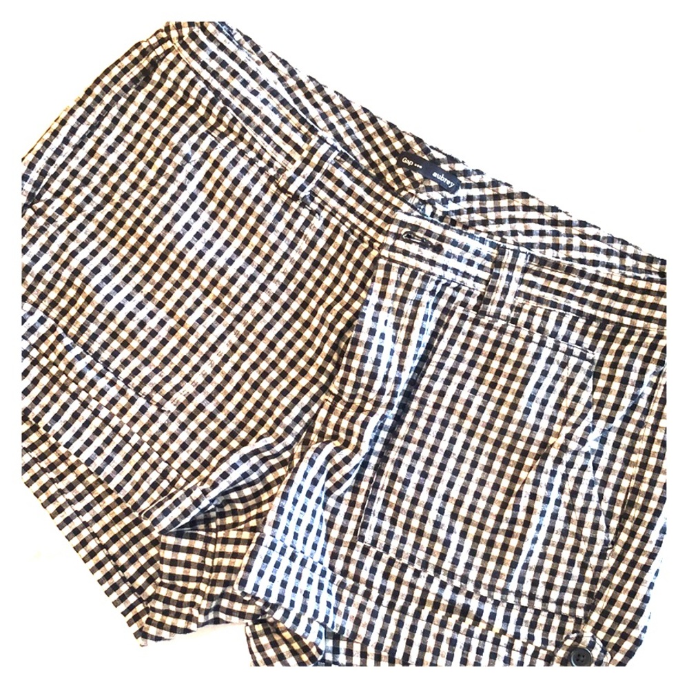 Gap Gingham Shorts - Size 12